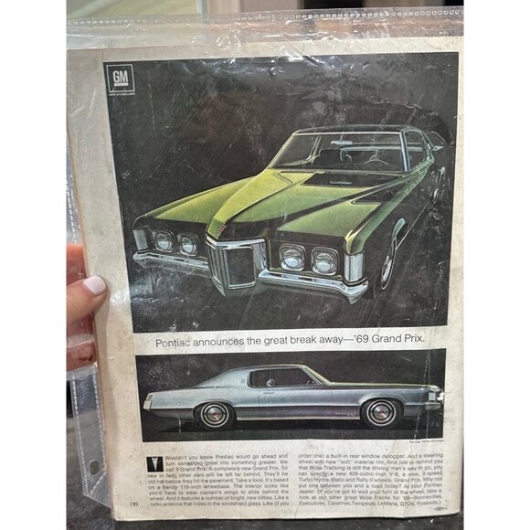 Vintage Detroit Tigers 1968 World Series Program In Plastic Sleeve - Picture 2 of 8